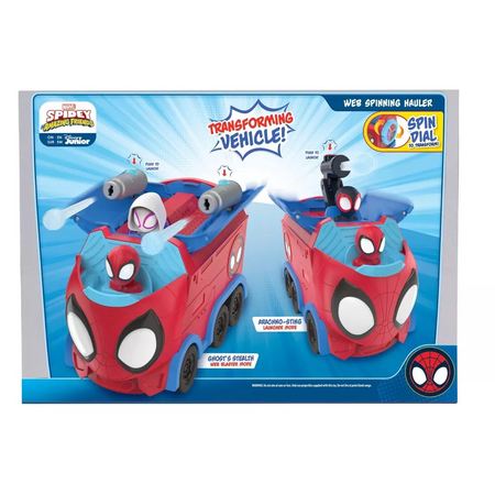 Paienjenelul Marvel - Vehicul transformabil cu 3 personaje, 3 ani+, Marvel 673506
