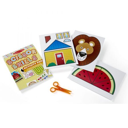 Set creativ Decupaje, 20 pagini, 4-7 ani, Melissa & Doug 674346