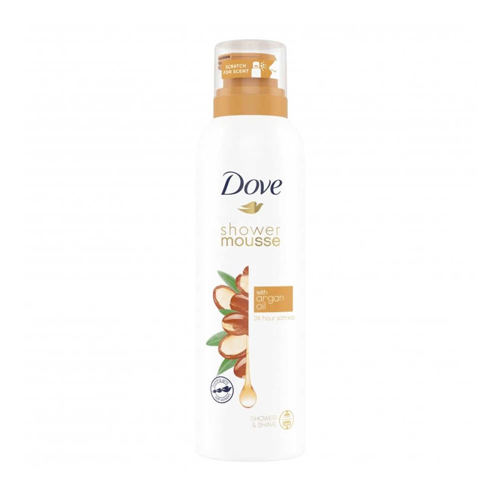 Spuma de dus cu ulei de argan, 200 ml, Dove