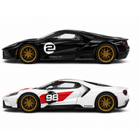 Masinuta metalica, 13 cm,  Scara 1:38, Diverse culori, Ford GT, 3 ani+, 1 bucata, Kinsmart