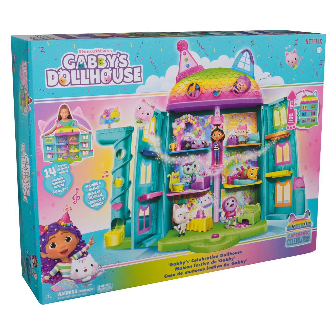 Casa de petreceri, + 3 ani, Gabbys's Dollhouse