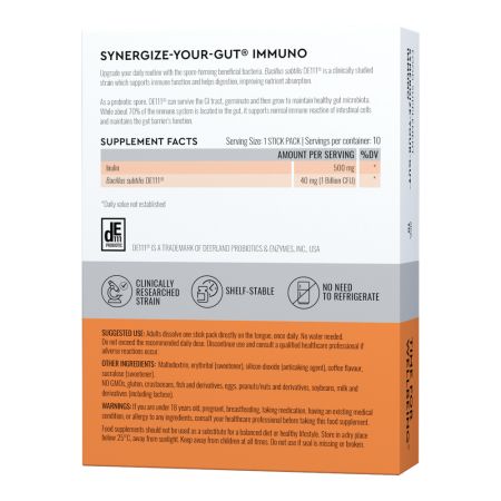 Synergize Your Gut Immuno, Cafea, 10 plicuri x 1.5g, Good Routine 777020