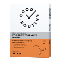 Synergize Your Gut Immuno, Cafea, 10 plicuri x 1.5g, Good Routine