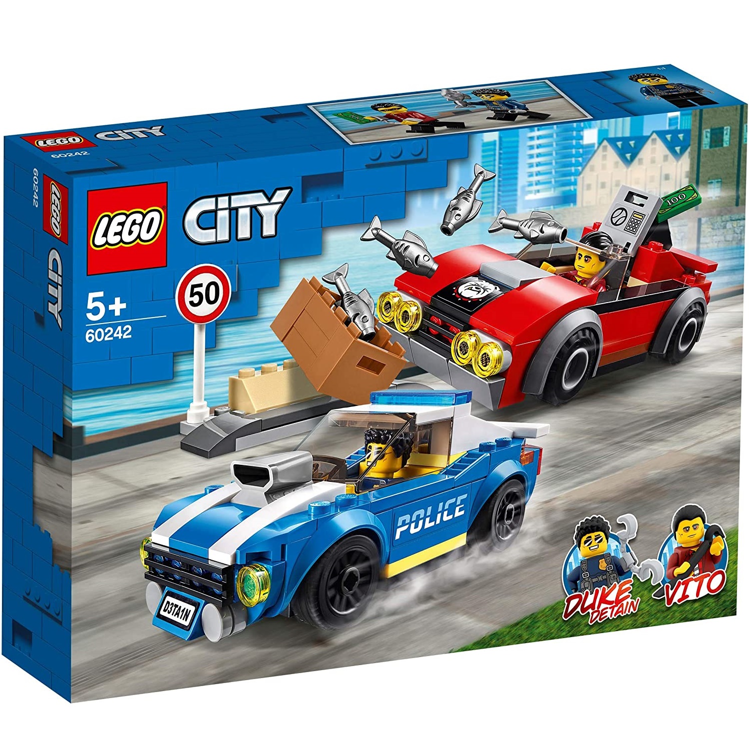 Arest pe Autostrada al Politiei, L60242, Lego