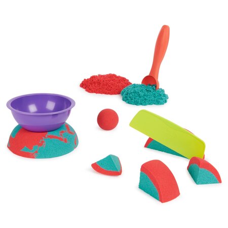 Set de joaca nisip kinetic Mold N' Fold, + 3 ani, Kinetic Sand 673827