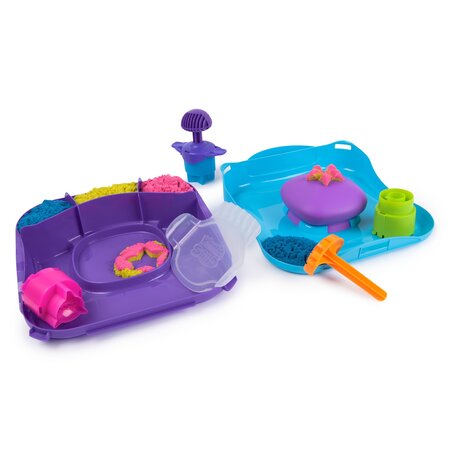 Set de joaca nisip kinetic Squish Motion, + 5 ani, Kinetic Sand 673838