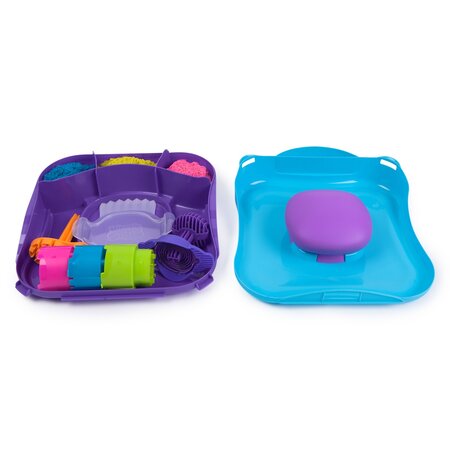 Set de joaca nisip kinetic Squish Motion, + 5 ani, Kinetic Sand 673836