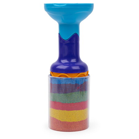 Set de joaca nisip kinetic Unelte de curcubeu cu accesorii, + 3 ani, Kinetic Sand 673849