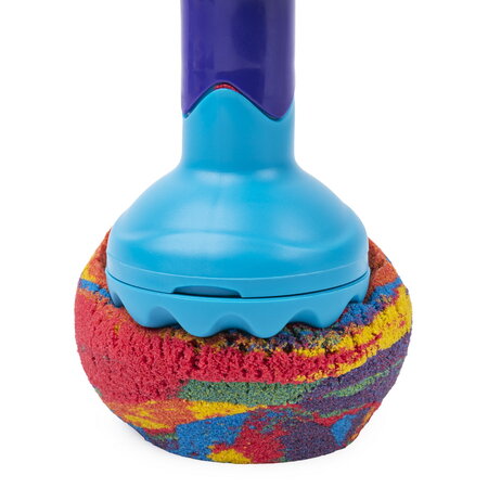 Set de joaca nisip kinetic Unelte de curcubeu cu accesorii, + 3 ani, Kinetic Sand 673852