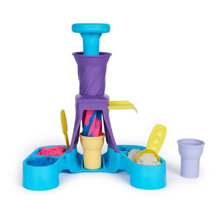 Set de joaca nisip kinetic Inghetata, + 5 ani, Kinetic Sand 673862