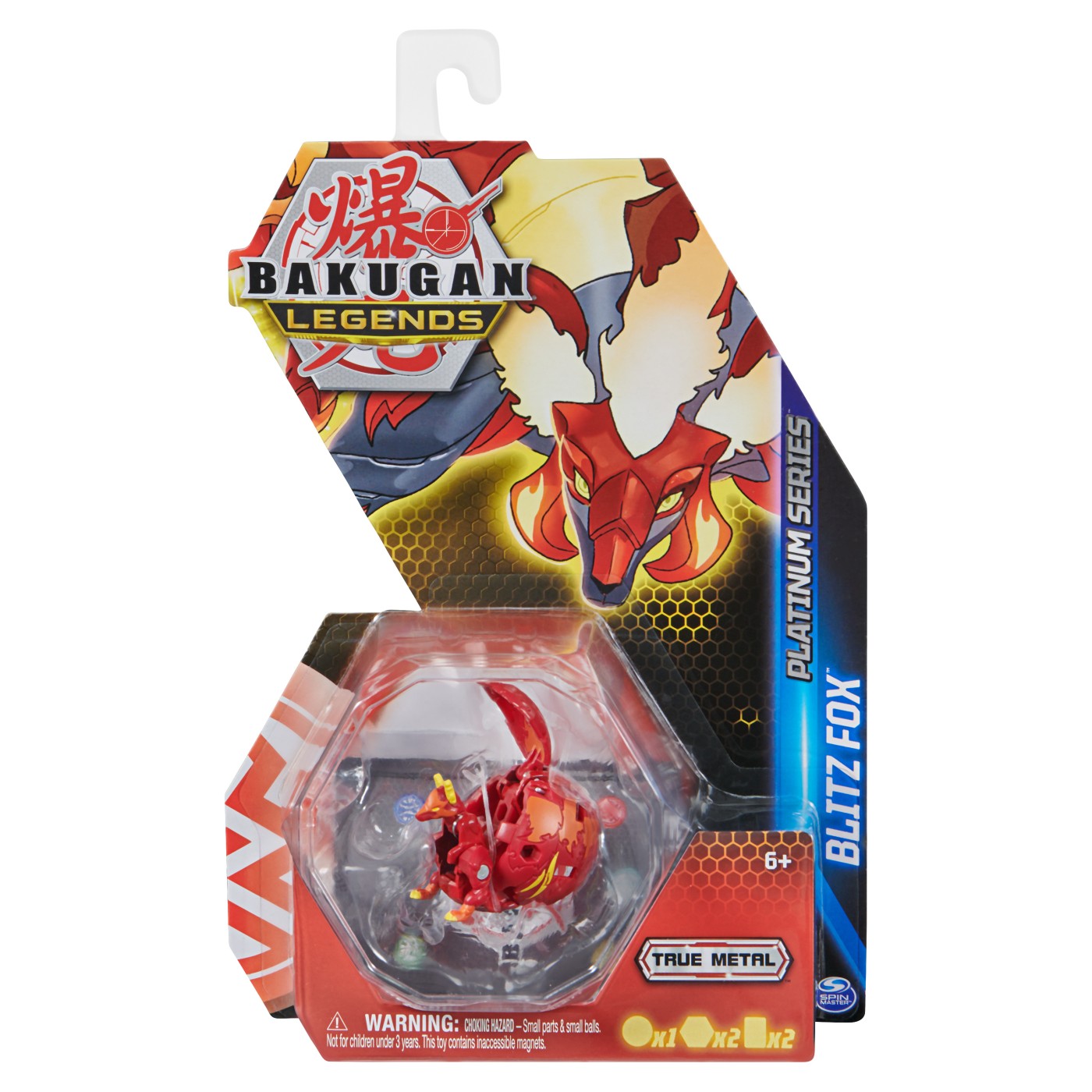 Figurina S5 Platinum Blitz Fox, +6 ani, Bakugan