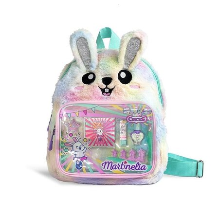 Trusa de machiaj in ghiozdan Circus Furry, + 3 ani, Martinelia 673976