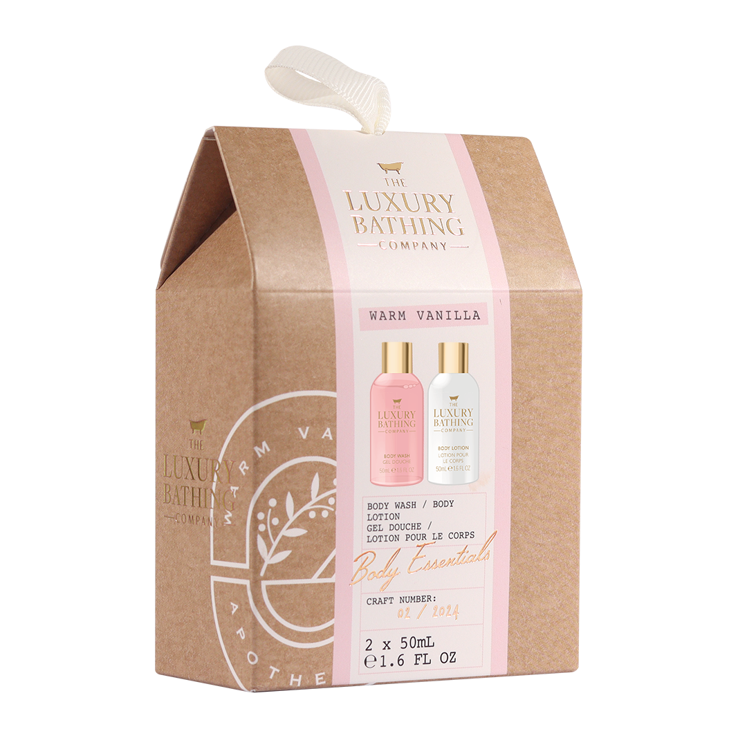 Set Cadou Body Essentials Warm Vanilla, The Luxury Bathing