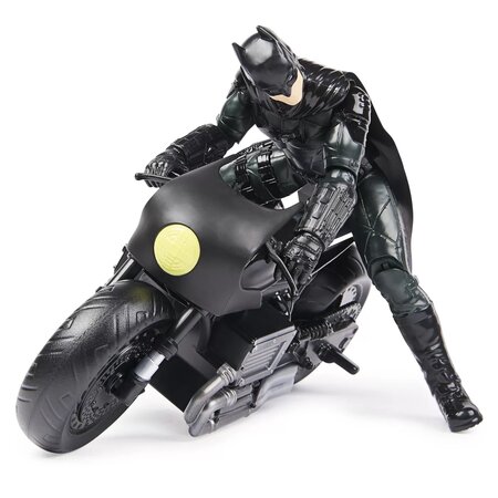 Figurina Batman si motocicleta, +4 ani, Spin Master 674060