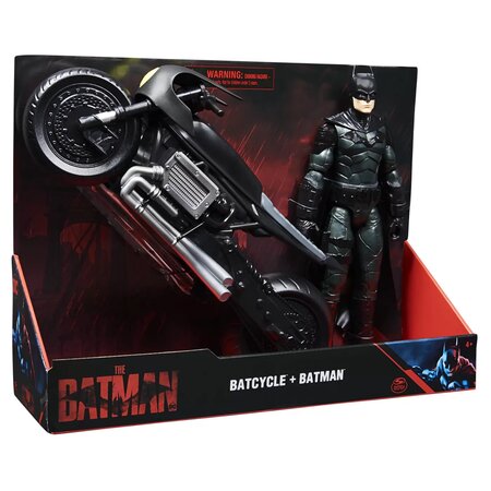 Figurina Batman si motocicleta, +4 ani, Spin Master 674065