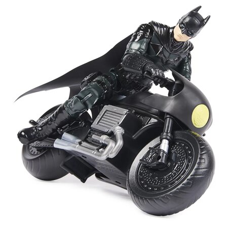 Figurina Batman si motocicleta, +4 ani, Spin Master 674067