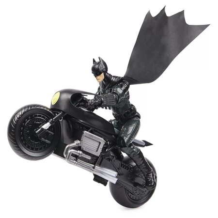 Figurina Batman si motocicleta, +4 ani, Spin Master 674061