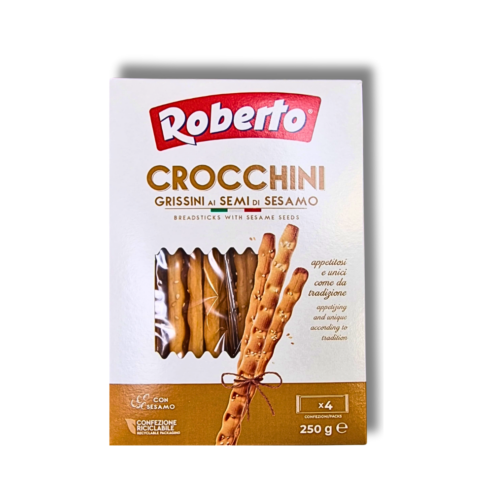 Grisine cu susan Crochine, 250 g, Roberto