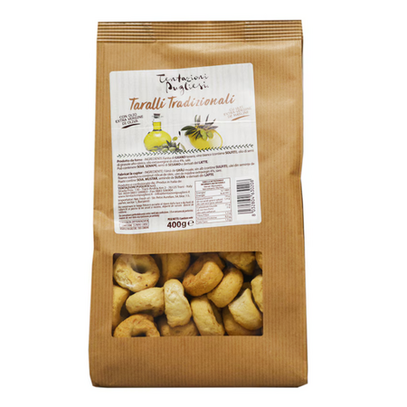 Covrigei taralli traditionali, 400 g, Tentazioni Pugliesi