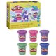 Set 6 cutii pasta modelatoare cu sclipici, +2 ani, Play Doh 674133