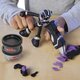 Figurina flexibila cu accesorii Black Panther Marvel, 10 cm, +4 ani, Play Doh 674144