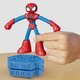 Figurina flexibila cu accesorii Spider Man Marvel, 10 cm, +4 ani, Play Doh 674150