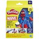 Figurina flexibila cu accesorii Spider Man Marvel, 10 cm, +4 ani, Play Doh 674147