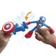 Figurina flexibila cu accesorii Captain America Marvel, 10 cn, +4 ani, Play Doh 674157