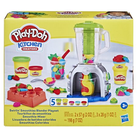Set plastilina Blender pentru smoothie, +3 ani, Play Doh 674164