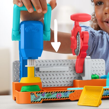 Set plastilina Banc de lucru cu scule, +3 ani, Play Doh 674172