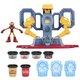 Laboratorul de armura al lui Iron Man Marvel, 10 cm, +4 ani, Play Doh 674181