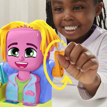 Set plastilina Salon de coafat, +3 ani, Play Doh 674188