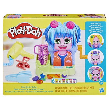 Set plastilina Salon de coafat, +3 ani, Play Doh 674186
