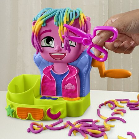 Set plastilina Salon de coafat, +3 ani, Play Doh 674189