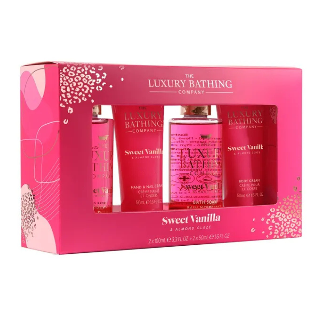 Set Cadou Top to Toe Essentials Sweet Vanilla & Almond Glaze, The Luxury Bathing