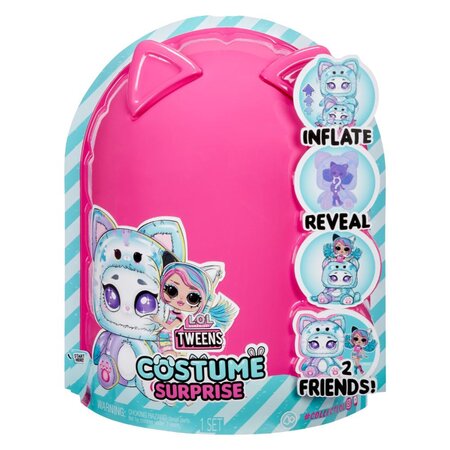 Tweens Costume Surprise Papusa Emma Emo, +3 ani, L.O.L. Surprise 674243