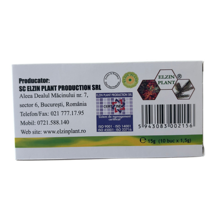 Crema solida cu extract uleios de pelin, galbenele si rasina de conifere, Conimed P, 10x1.5 g, Elzin Plant 746815