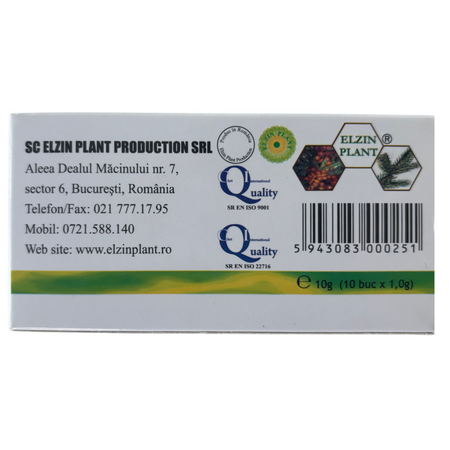 Crema solida cu extract uleios de pelin, galbenele si rasina de conifere, Conimed P, 10x1 g, Elzin Plant 746820