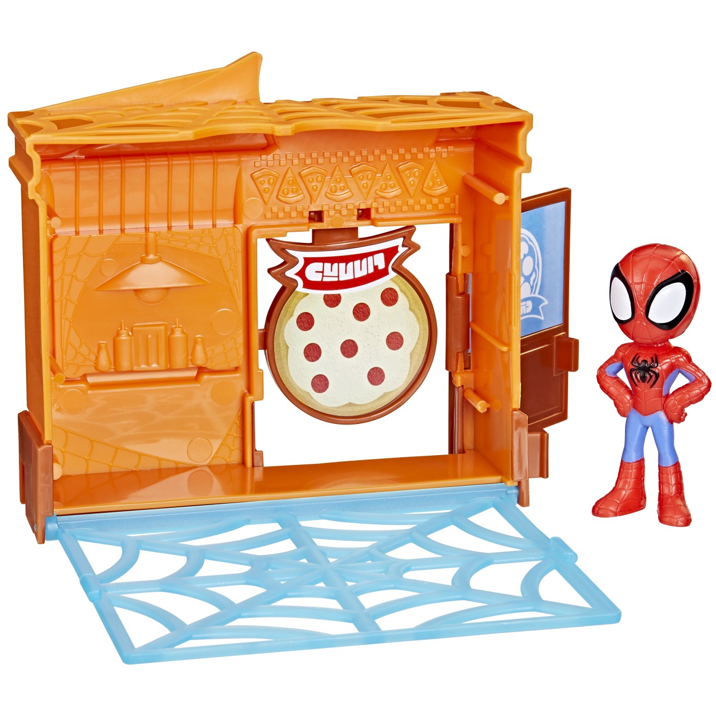 Set de joaca City Bloks Pizzerie Spidey and his Amazing Friends, +3 ani, Hasbro