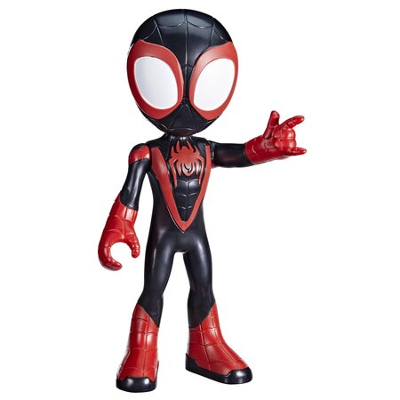 Figurina Spidey Miles Morales Spidey and his Amazing Friends, 23 cm, +3 ani, Hasbro 674336