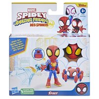 Set figurina Spidey si accesorii Spidey and his Amazing Friends, 10 cm, +3 ani, Hasbro