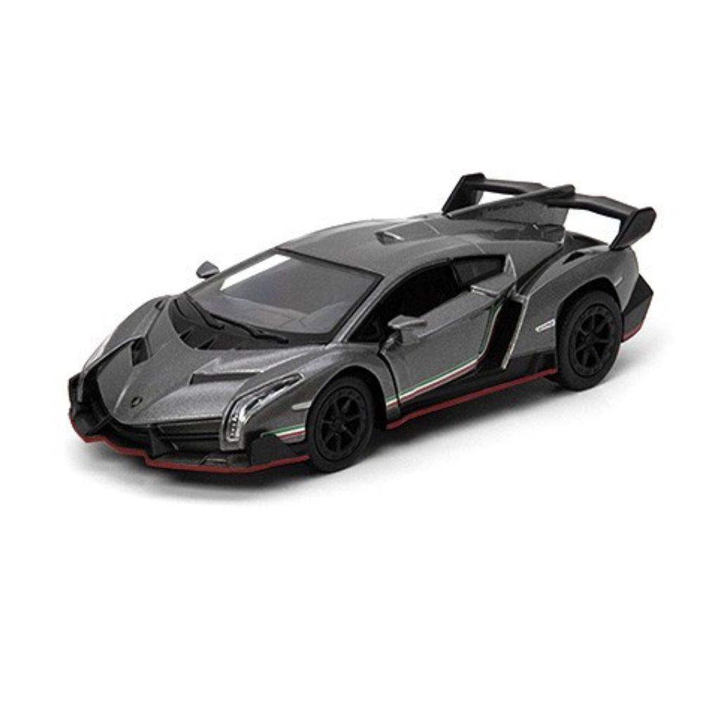 Masinuta metalica Lamborghini Venero, 13 cm, 3 ani+, Kinsmart