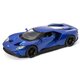 Masinuta metalica Ford GT 2017, 13 cm, 3 ani+, Kinsmart 674405