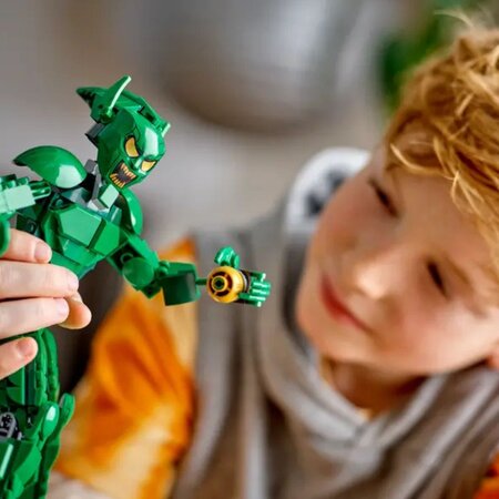 Figurina de constructie Green Goblin Marvel, + 8 ani, 471 piese, 76284, Lego 674446
