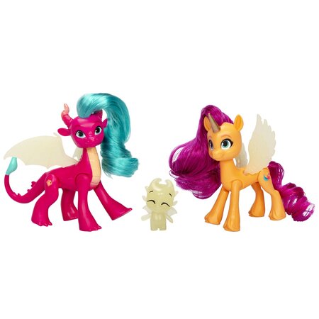 Set  Figurine Dezavaluirea Dragonului My Little Pony, +4 ani, Hasbro 674473