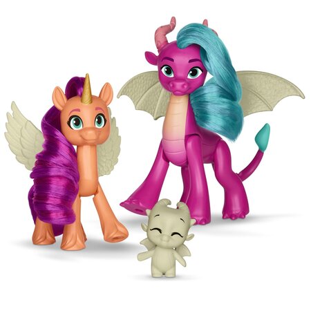 Set  Figurine Dezavaluirea Dragonului My Little Pony, +4 ani, Hasbro 674474