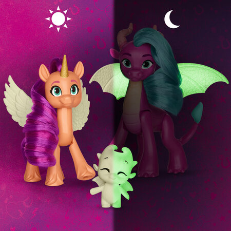 Set  Figurine Dezavaluirea Dragonului My Little Pony, +4 ani, Hasbro 674477