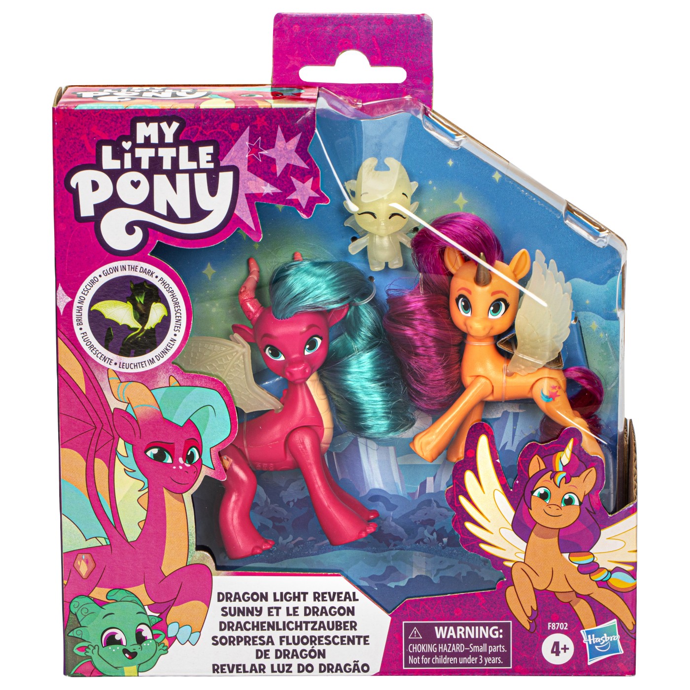 Set  Figurine Dezavaluirea Dragonului My Little Pony, +4 ani, Hasbro