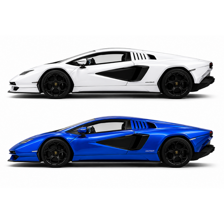 Masinuta metalica, 13 cm, scara 1:38, Diverse culori, Lamborghini Countach LPI 800-4, 3 ani+, 1 bucata, Kinsmart