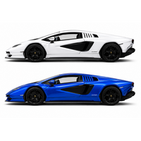 Masinuta metalica, 13 cm, scara 1:38, Diverse culori, Lamborghini Countach LPI 800-4, 3 ani+, 1 bucata, Kinsmart